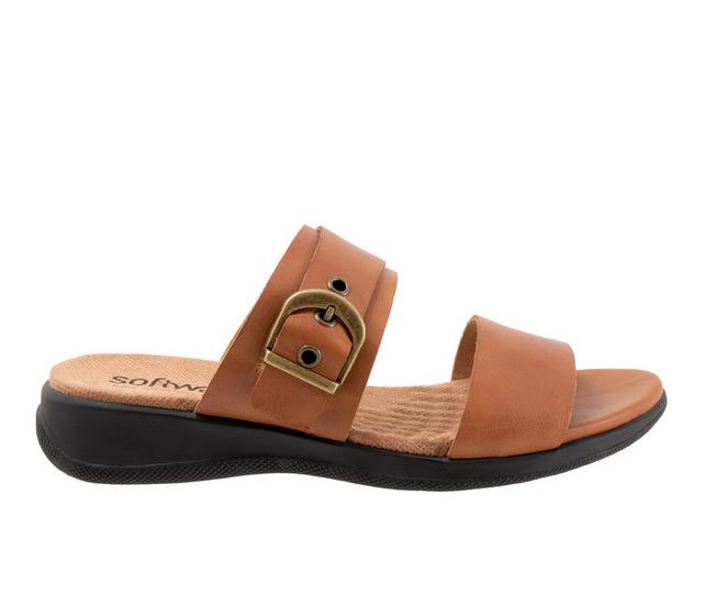 Women's Softwalk Toki Sandals in Luggage color