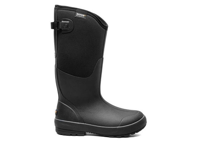 Women's Bogs Footwear Classic II Adjustable Calf Winter Boots in Black color