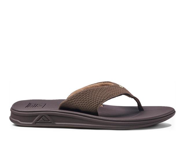 Men's Reef Rover Flip-Flops in Brown color