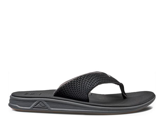 Men's Reef Rover Flip-Flops in Black color