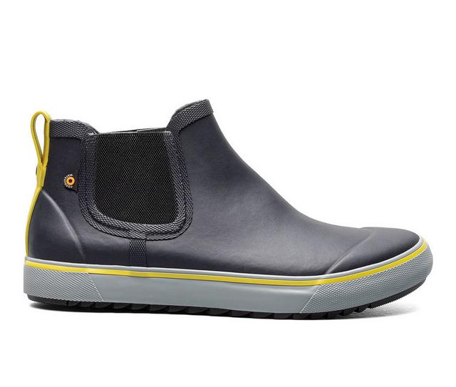Men's Bogs Footwear Kicker Rain Chelsea II Rain Boots in Navy Multi color