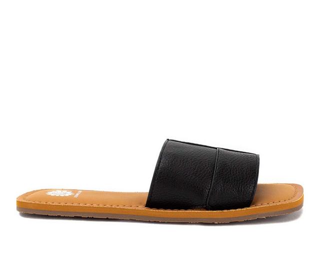 Women's Yellow Box Dixon Sandals in Black color