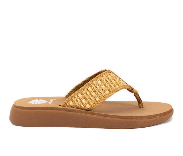 Women's Yellow Box Gracia Flip-Flops in Natural color