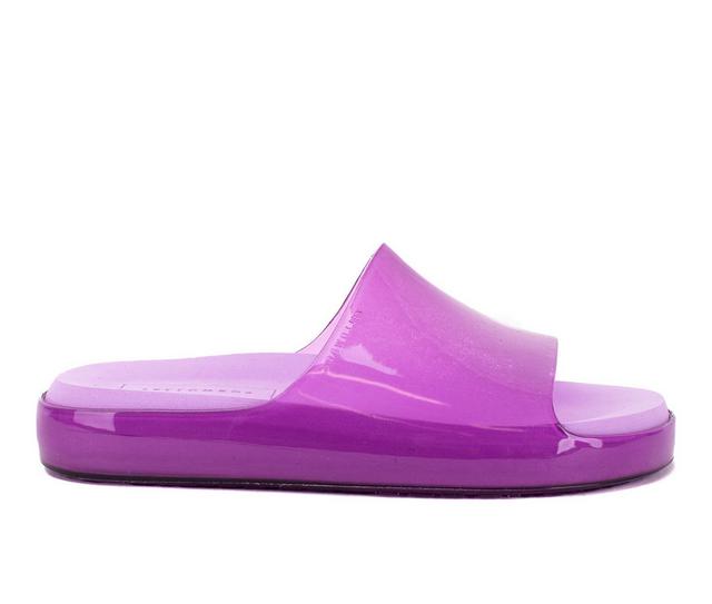 Women's Yellow Box Marana Sandals in Purple color