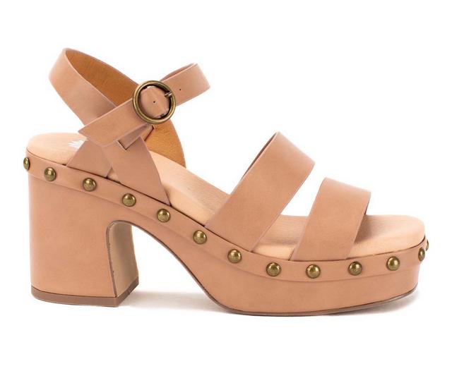 Women's Yellow Box Orsha Dress Sandals in Blush color