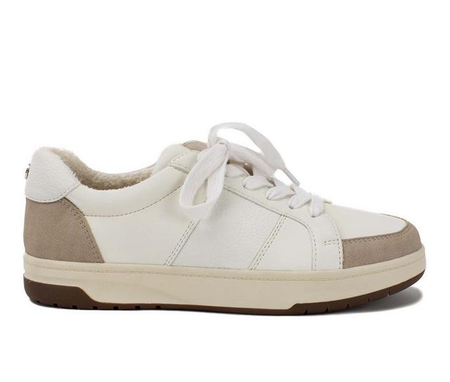 Women's Yellow Box Nemesia Fashion Sneakers in White color