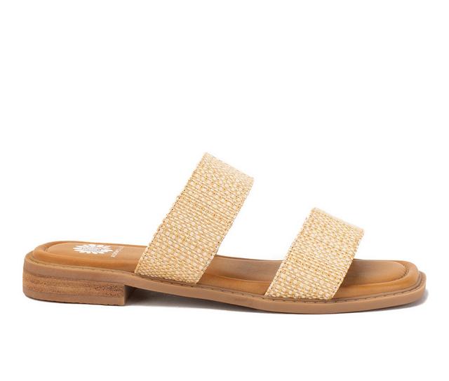 Women's Yellow Box Seaside Sandals in Natural color