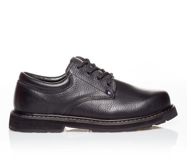 Men's Dr. Scholls Harrington Slip-Resistant Oxfords in Black color