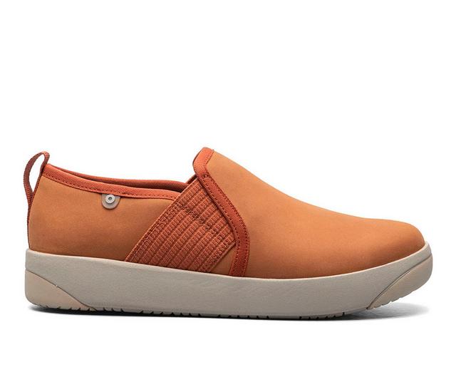 Women's Bogs Footwear Kicker Slip On Shoes in Burnt Orange color
