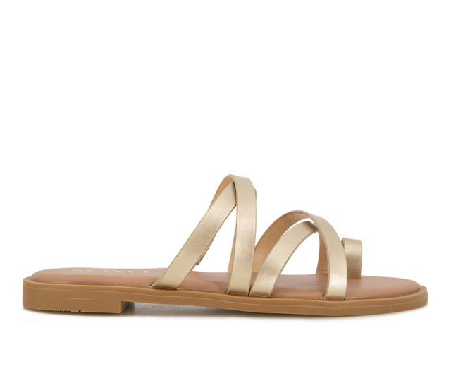 Women's XOXO Molly Sandals in Platino color