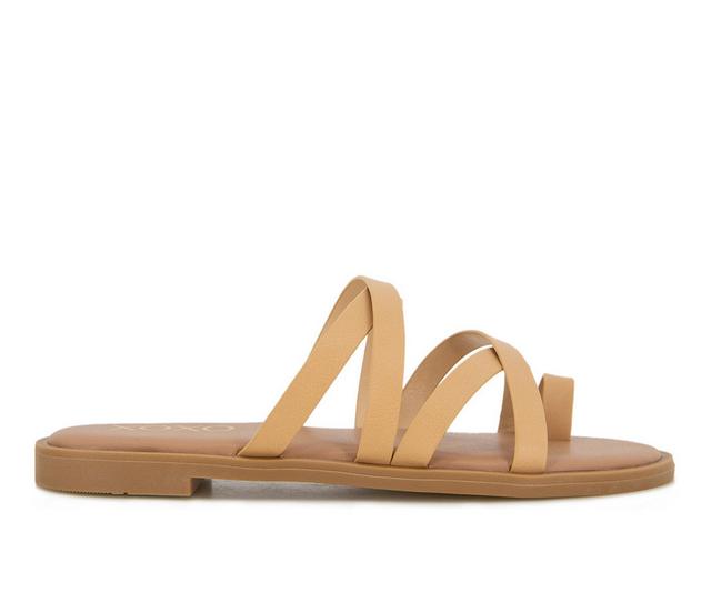 Women's XOXO Molly Sandals in Natural color