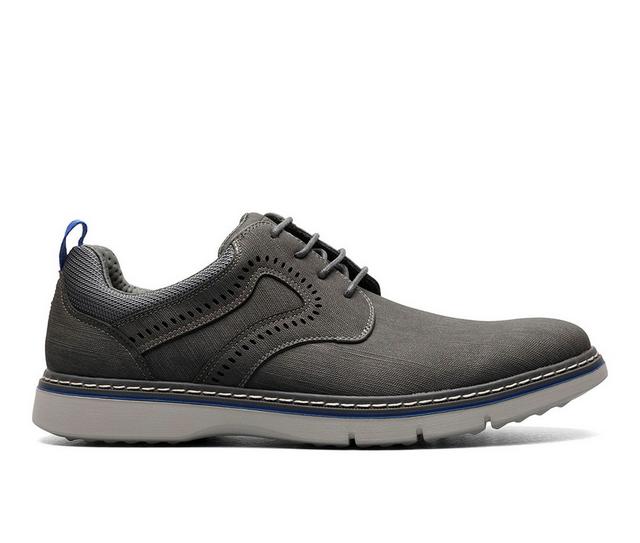 Men's Stacy Adams Stride Casual Oxfords in Grey color