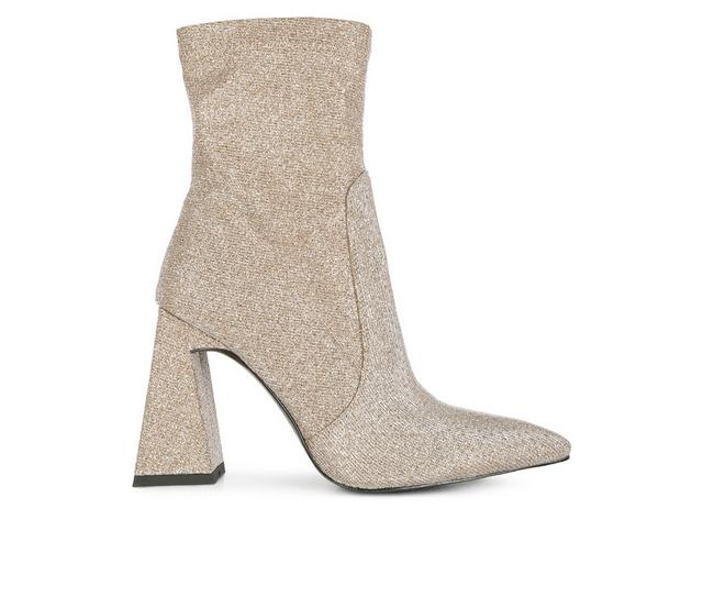 London Rag Hustlers Booties in Gold color