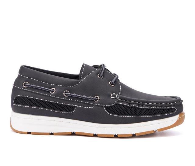 Boys' Xray Footwear Toddler & Little Kid Erwin Boat Shoes in Black color