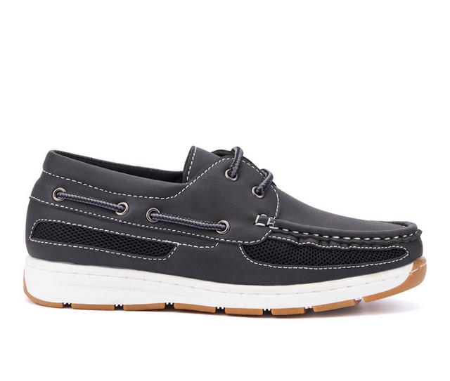 Boys' Xray Footwear Little Kid & Big Kid Erwin Boat Shoes in Black color