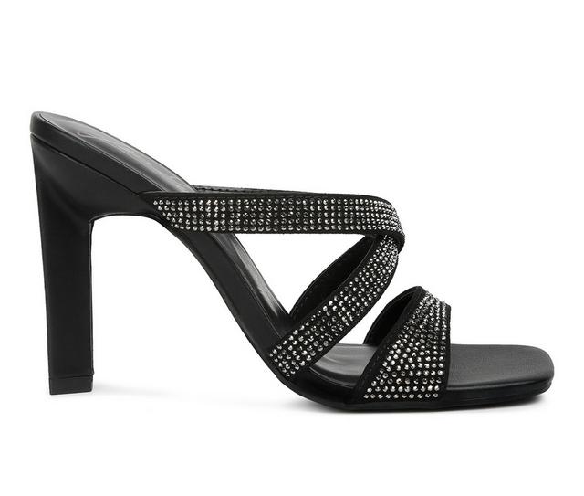 Women's London Rag Wapit Dress Sandals in Black color