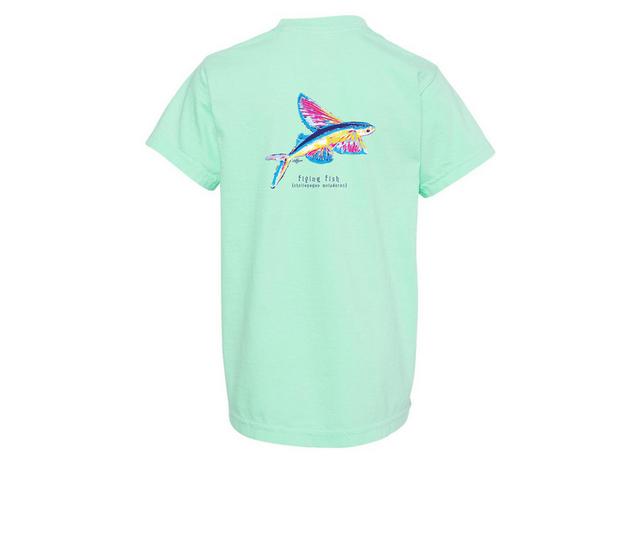 PHINS Youth Flying Fish Shirt in Island Reef color