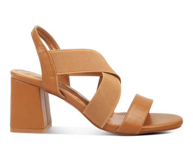 London Rag Comfortable Dress Sandals in Tan color