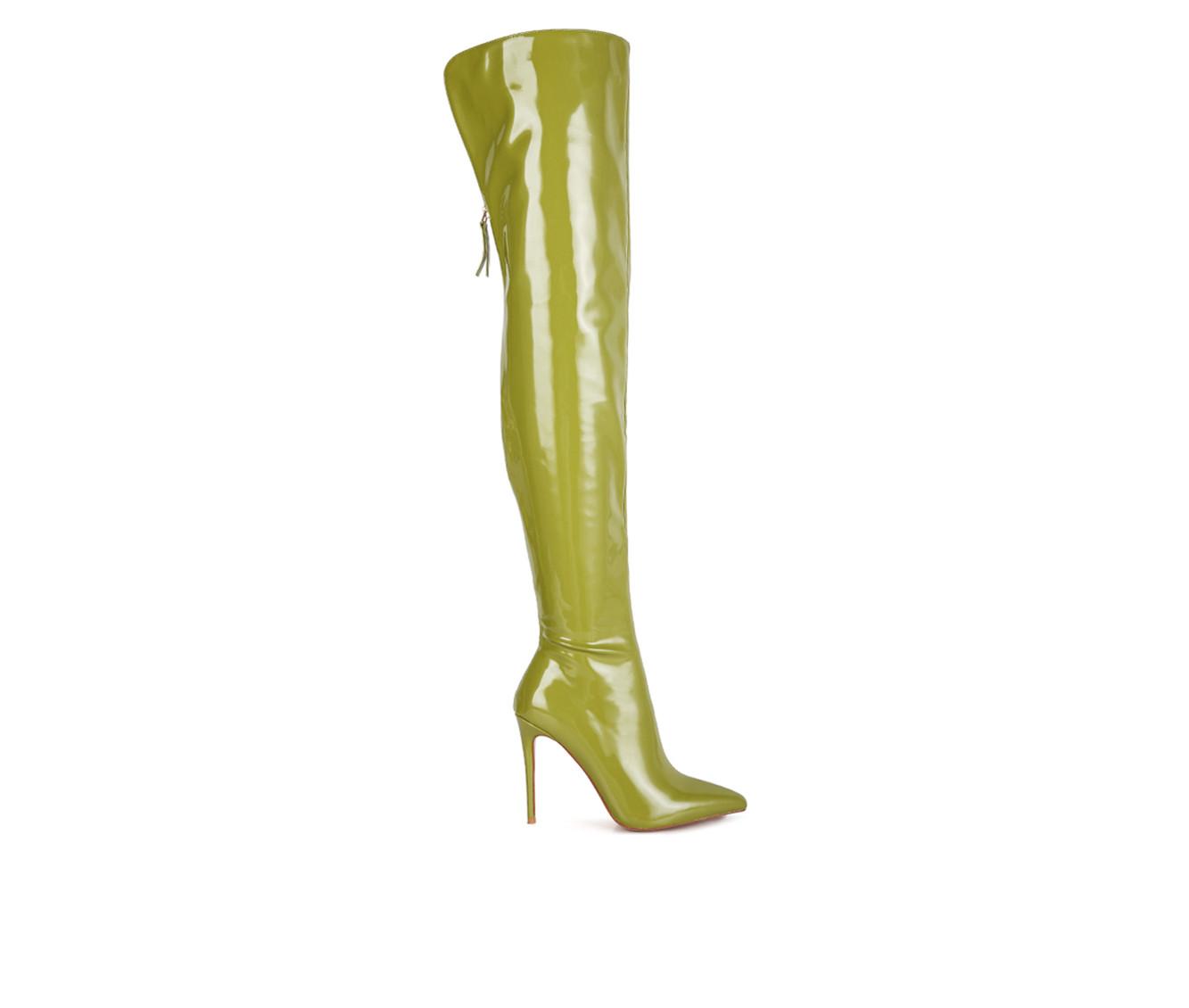 Women's London Rag Eclectic Over The Knee Stiletto Boots
