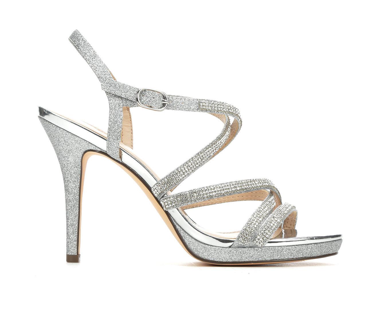 Touch of nina store silver heels