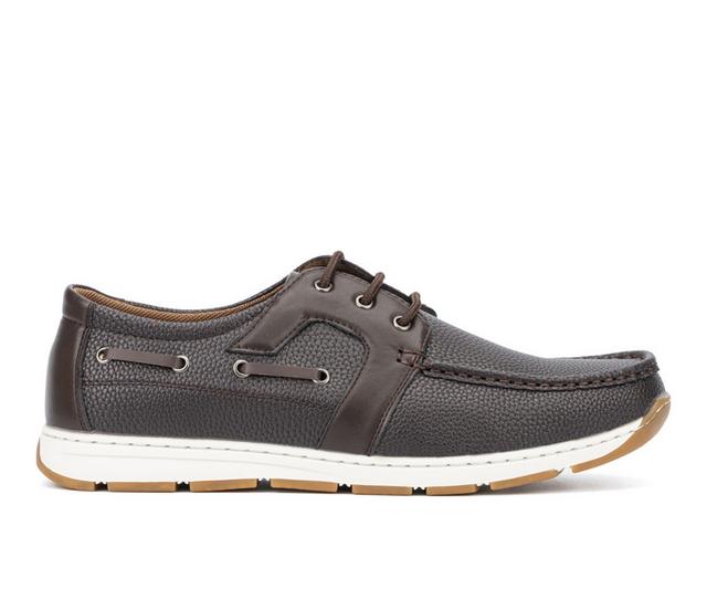 Men's Xray Footwear Lowell Boat Shoes in Brown color