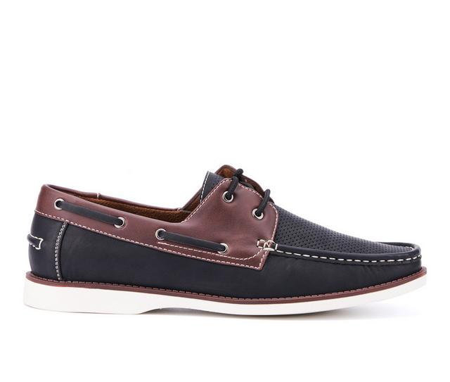 Men's Xray Footwear Quince Boat Shoes in Black color