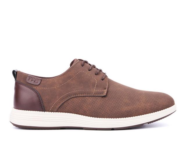 Men's Xray Footwear Noma Casual Oxford Sneakers in Brown color