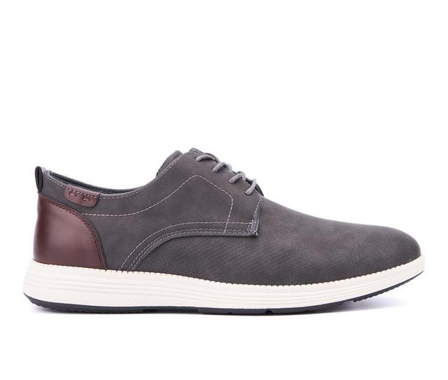 Men's Xray Footwear Noma Casual Oxford Sneakers in Grey color