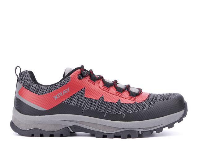 Men's Xray Footwear Teo Hiking Sneakers in Red color
