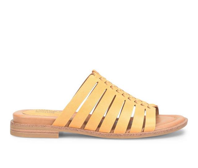 Women's Comfortiva Dasya Sandals in Sunshine Yellow color