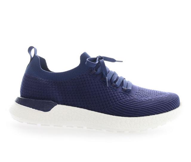 Men's Propet B10 Unite Walking Sneakers in Navy color
