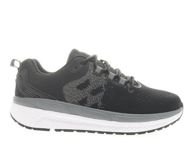 Men's Propet Propet Ultra 267 Walking Sneakers in Black/Grey color