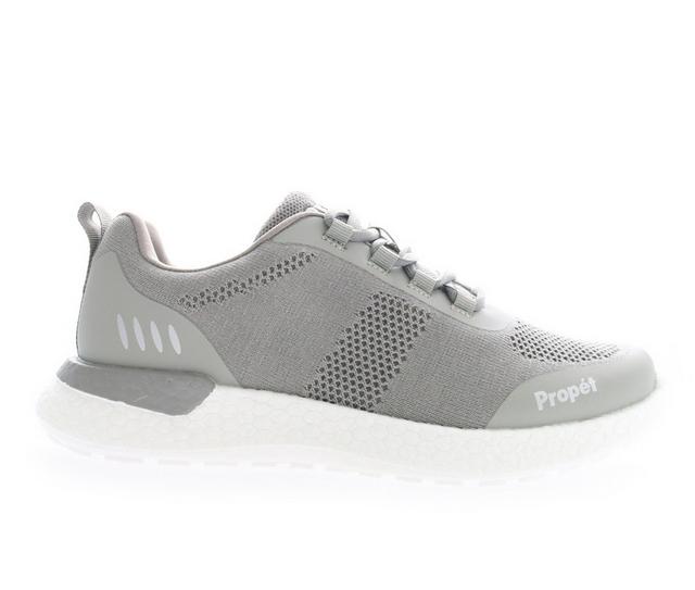 Men's Propet Propet B10 Usher Walking Sneakers in Grey color