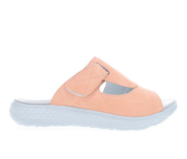 Women's Propet TravelActiv Sedona Outdoor Sandals in Apricot color