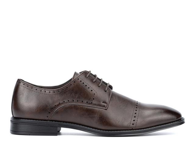 Men's Xray Footwear Dionis Dress Oxfords in Brown color