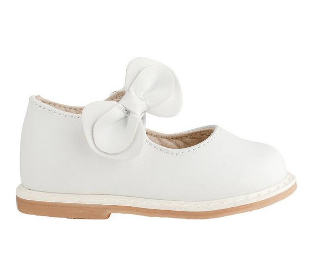 Girls' Baby Deer Infant & Toddler Jade Mary Jane Shoes in White color