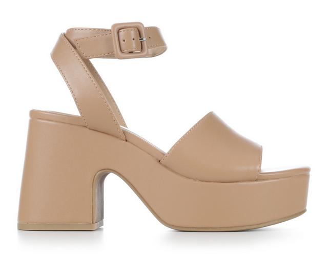 Women's Soda Mylo-S Dress Sandals in Natural color