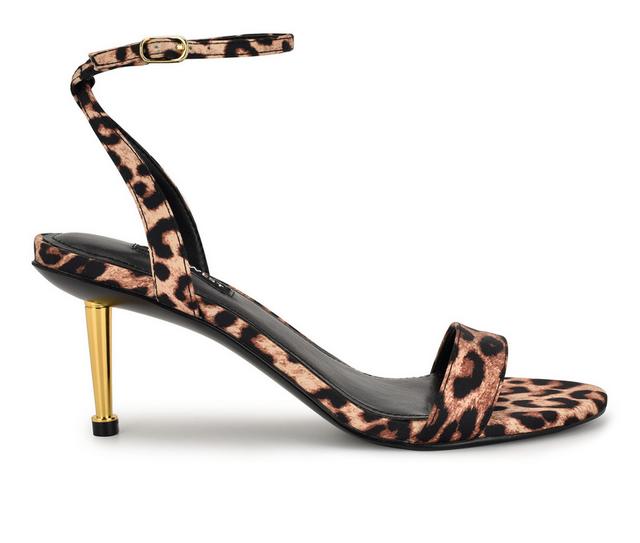 Women's Nine West Anny Dress Sandals in Leopard color