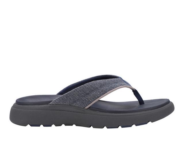 Men's Lamo Footwear Lyle Flip-Flops in Navy color