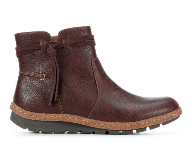 Women's BOC Addi Booties in Dark Brown color