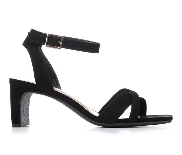 Soda W-Nikko Dress Sandals in Black Wide color