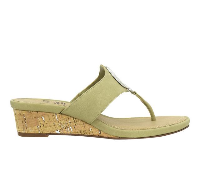 Women's Impo Rocco Wedge Sandals in Kiwi color