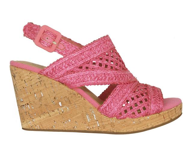 Women's Impo Teangi Wedge Sandals in Carnation color