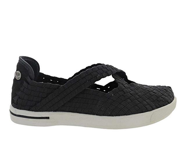Women's Bernie Mev Brooklyn Slip-On Shoes in Black color