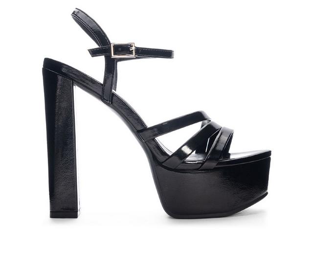 Women's Chinese Laundry Amella Platform Dress Sandals in Black color