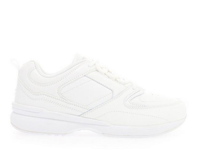 Women's Propet Lifewalker Sport Walking Sneakers in White color