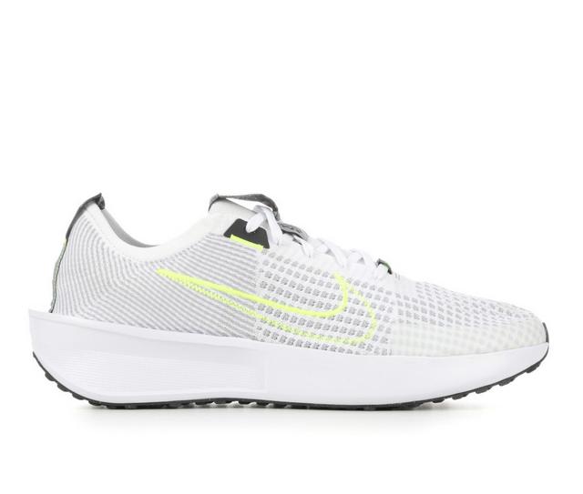 Men's Nike Interact Run Sneakers in Wht/Vlt/Gry 100 color