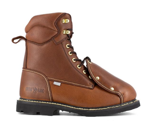 Men's Iron Age Groundbreaker IA5015 Work Boots in Brown color