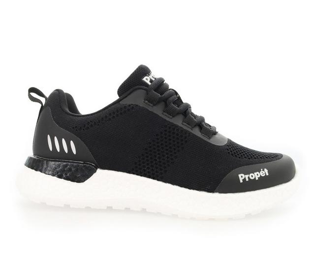 Women's Propet B10 Usher Sneakers in Black color