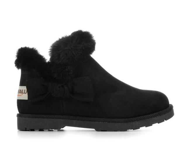 Kids black heel boots hotsell